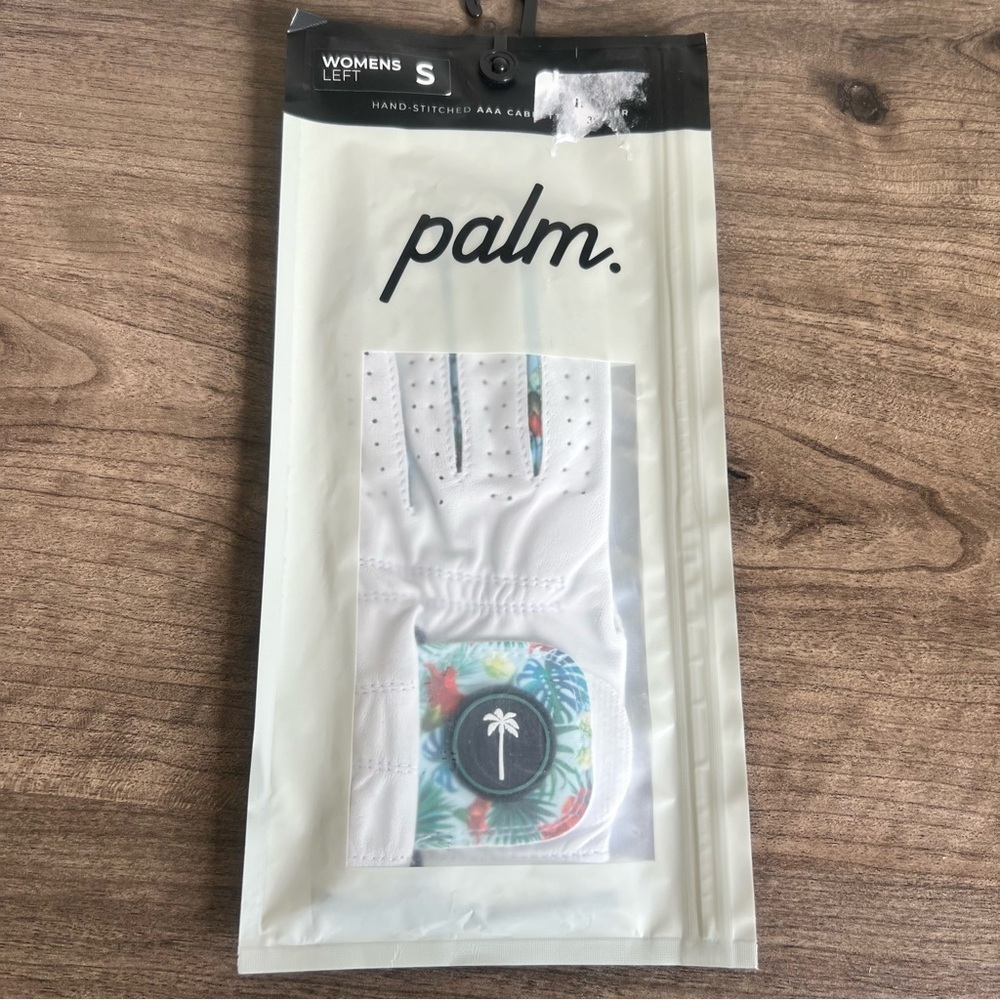 Palm Barrels and Birdies Women's Small Left Hand Golf Glove